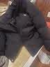 361°男女棉衣保暖加厚休闲冬季外套短棉服652434739F 超级黑 XL 实拍图