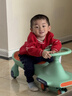 babycare扭扭车防侧翻儿童溜溜车摇摇车宝宝滑行玩具车3-6岁 赛琳绿音乐款 实拍图