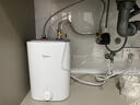 美的（Midea）7.6升储水式小厨宝台下电热水器家用45升一级能效京东自营2000W厨房热水宝国家补贴F7.6-20CB5(ES) 实拍图