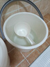 五月花脸盆水桶30cm3件套带盖加厚耐用宿舍泡脚家用储水桶洗衣洗车桶 实拍图