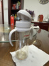 贝亲（Pigeon）自然成长翻盖直饮吸管 大童奶瓶330ml 经典款 18月+  AA278 实拍图