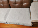 无印良品沙发垫盖子套沙发罩沙发坐垫巾高档四季通用防滑坐垫巾90*160博色 实拍图
