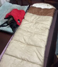 京东京造 信封式睡袋 户外露营防潮柔软贴身恒温加厚保暖冬季 浅沙色1.8kg 实拍图