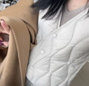 雅鹿羽绒马甲女2025年秋冬新款轻薄内胆保暖时尚贴身大衣内搭V领背心 实拍图