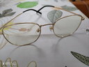 米家小米防蓝光眼镜 平光无度数手机电脑防辐射眼镜男女 金色 实拍图