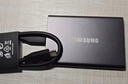 三星（SAMSUNG） 2TB Type-c USB 3.2 移动固态硬盘（PSSD） T7 灰色 NVMe传输速度1050MB/s 手机直连笔记本外接 实拍图