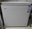 海尔（Haier）142L单温冰柜小型家用小冰柜减霜一级能效冷藏冷冻转换深冷冷柜小冰箱BC/BD-142GHW9D国家补贴 实拍图