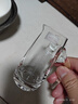 青苹果白酒杯二两杯刻度分酒器玻璃酒壶6只 家用饭店用 实拍图