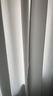 铭聚布艺幻影纱帘 透光不透人客厅阳台挂钩白色窗纱 1.5宽*2.0高1片 实拍图