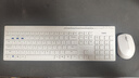雷柏（Rapoo）8100GT升级款 113键无线/蓝牙多模键盘鼠标套装 全尺寸多媒体按键笔记本电脑台式机键鼠套装 白色 实拍图