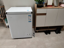 海尔（Haier）142L单温冰柜小型家用小冰柜减霜一级能效冷藏冷冻转换深冷冷柜小冰箱BC/BD-142GHW9D国家补贴 实拍图