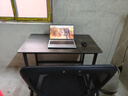 汤能优品电脑桌台式书房办公学习桌家用书桌简约写字桌卧室电竞游戏桌子 【桌椅套装】灰橡木色100*60CM+乳胶椅 实拍图