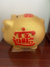 侑家良品存钱罐只进不出金猪摆件送孩子儿童生日礼物 中号 实拍图