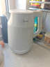 美的（Midea）电热水壶 2L大容量 1800W大功率速沸双层防烫 304食品级不锈钢无缝内胆烧水壶电水壶年货 SH20M119 实拍图