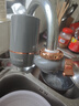 美的（Midea）净水器水龙头过滤器家用自来水滤水器直饮前置过滤器厨房卫生间通用除水垢除余氯双出水可清洗滤芯 一机七芯【五年免换芯】 实拍图