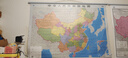 【官方正版 升级精装版】2026中国地图挂图 1.1米*0.8米 防水覆膜带挂杆挂绳 学生办公室书房家庭装饰挂图挂画墙贴精美装饰 实拍图
