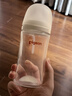 贝亲（Pigeon）玻璃奶瓶宽口径防胀气240ml M号奶嘴 3月+ AA187  实拍图