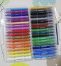 得力（deli）36色水溶性油画棒可水洗不脏手蜡笔炫彩棒套装幼儿画画儿童彩绘涂色美术 实拍图