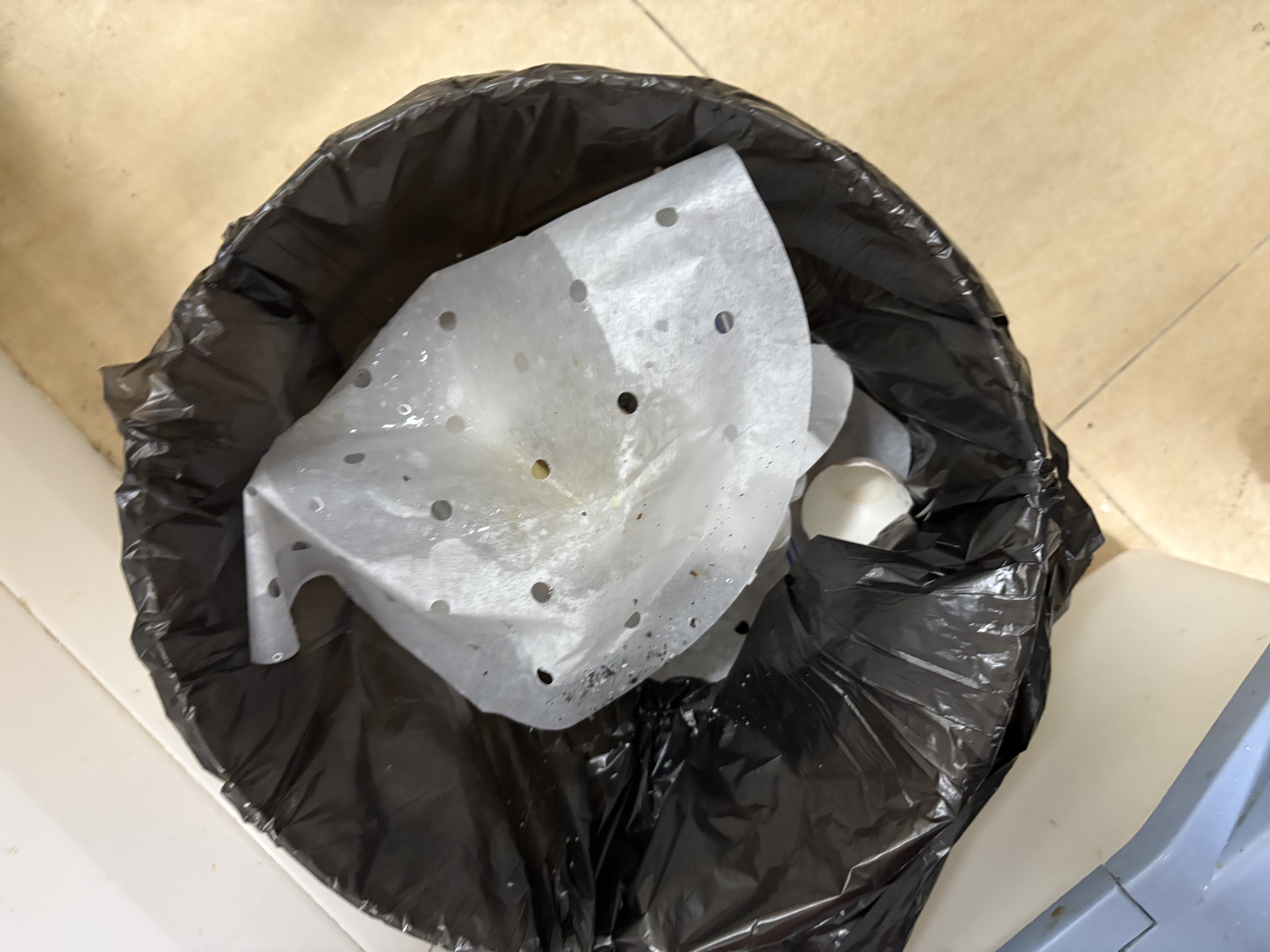 五月花背心垃圾袋共90只50*70CM点断式车载家用厨房厕所黑色垃圾袋 实拍图