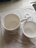 金镶玉茶杯三件套 羊脂玉瓷家用陶瓷白瓷茶水分离马克杯功夫茶具礼盒装 称心如意羊脂玉瓷马克杯升级款 实拍图