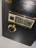 大一（DAYI）保险柜指纹密码小型保险箱家用办公财务专用床头保管箱全钢防盗 飞跃45cm爵士黑【内柜款】 密码 实拍图