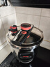 铿锵德国高压锅家用316不锈钢加厚防爆压力锅大容量燃气电磁炉通用小 【316防爆高压锅】 26cm 10L 实拍图