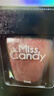 Miss Candy健康显白百搭7ml指甲油免烤快干持久可撕拉粉色美甲 亮片透粉MV90 实拍图