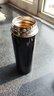 希诺保温杯男大容量不锈钢水杯办公车载便携茶杯XN-7602紫罗兰 550mL 实拍图