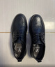 意尔康皮鞋男软底舒适商务休闲鞋春秋圆头系带新款 53429W 黑色 39 实拍图