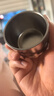 琪虎纯钛保温杯高档焖茶杯茶水分离水杯户外泡茶礼品定制皓月银400ml 实拍图