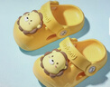 牧童儿童拖鞋夏男宝宝洞洞鞋软底女童卡通洗澡婴幼儿家居鞋奶狮黄160 实拍图