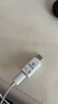 毕亚兹 lighting耳机转Type-c转接头苹果耳机转iphone17/16/15华为小米ipad平板笔记本无损听歌通话线控 实拍图