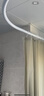 MYMOODHOUSE弧形浴帘浴室干湿分离卫生间淋浴隔断免打孔隐形防水遮挡帘套装-A 实拍图