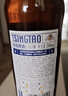 青岛啤酒（TsingTao）精酿白啤 全麦 原麦汁浓度10°P  500ml*12瓶 整箱装 实拍图