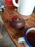 京东京造 宜兴紫砂壶 手工茶壶【原矿紫泥】煮泡茶具 景舟石瓢220ml礼盒装 实拍图