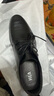 海澜之家HLA皮鞋男士商务休闲秋冬德比正装鞋子男H135/H171 黑色41 实拍图