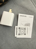 ANKER安克33W双口充电器pd快充type-c接口兼容20w30W苹果17iPhone16promax15手机华为小米usb插头 白 实拍图