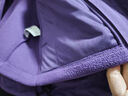 伯希和（Pelliot）【经典2.0山野】冲锋衣三合一男女秋冬户外防水防风保暖外套夹克 【女款】水晶紫 | 两件套 | 抓绒内胆 S 女 90-101斤 男105-115 实拍图