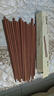 双枪红檀木筷子天然抗菌木筷 家用实木无漆无蜡筷子餐具套装10双 实拍图