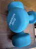 PROIRON普力艾 浸塑哑铃男女士家用哑铃健身哑铃套装亚铃 马卡龙绿3kg*2 实拍图