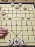 紫湖中国象棋加厚榉木套装实木便携式棋盘家用50号雕花象棋玩具送长辈 实拍图