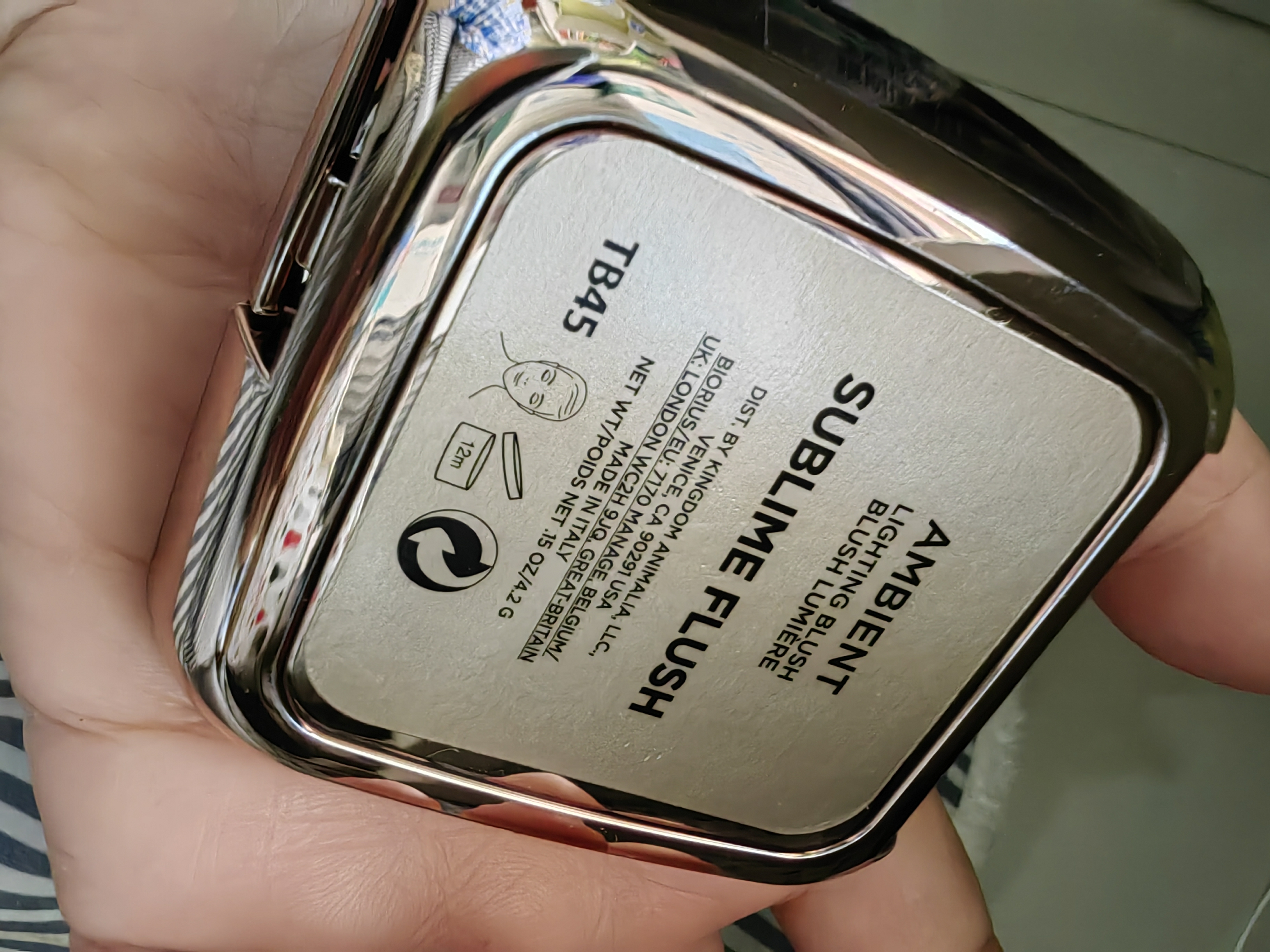 HOURGLASS五花肉腮红高光一体盘腮红膨胀收缩色显白提气色 粉红色4.2g 实拍图