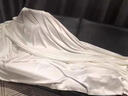 进出口重磅真丝四件套100桑蚕丝床单高级感被套双面丝绸床上用品4 珠光白【顺丰速发+会员礼盒】 1.8m 床单款 四件套-被套200*230cm 实拍图