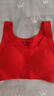 婷美女童红色本命年内衣套装2026马年衣服儿童少女发育期文胸背心12岁 实拍图