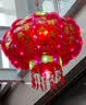 2026元宵新年灯笼七彩旋转led走马灯阳台吊灯大门口春节乔迁福字 豪华全闪流水款（一对） 150直径80厘米（适合4米门和别墅大门） 实拍图