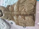 鸭鸭（YAYA）羽绒马甲女外穿秋冬新款情侣男女同款连帽马夹背心羽绒服外套 金棕色 M /160(建议100-115斤) 实拍图