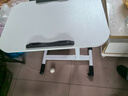 甄严选 可移动电脑桌升降床边桌床上学习桌办公懒人书桌简易折叠小桌子 【可折叠】暖白色60*40CM 实拍图