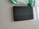 毕亚兹适用华为matepad pro保护套2021/20/19款华为平板电脑10.8英寸保护壳三折支架轻薄防摔PB190-黑色 实拍图