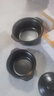 康舒（KANGSHU） 大容量砂锅炖锅家用耐高温陶土沙锅明火燃气陶土煲煮粥煲石锅 黑2.3L+1.1L(2-4人)破损补发 实拍图