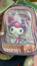 Hello Kitty库洛米书包小学生女孩儿童双肩包1-3-4年级卡通背包DB96620A紫色 实拍图